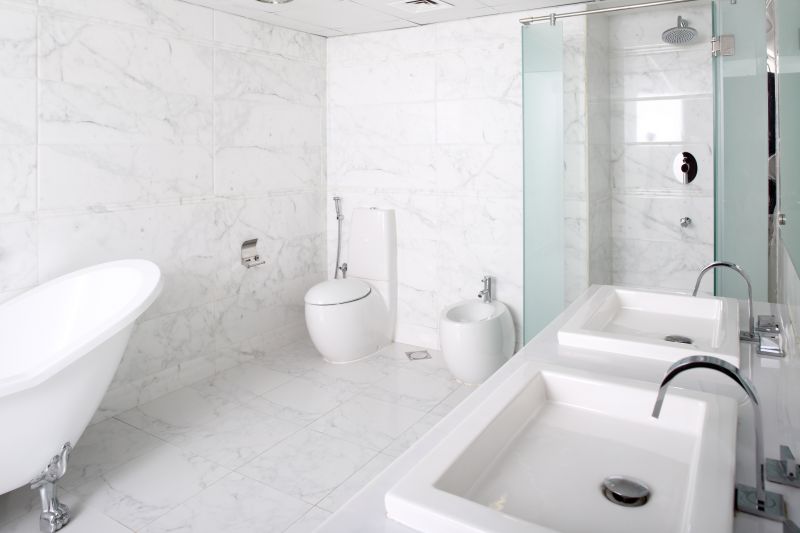 Marble Bathroom Flooring